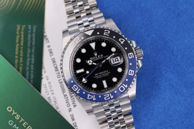 Rolex GMT-Master II Batman 126710BLNR Jubilee NEW 2024