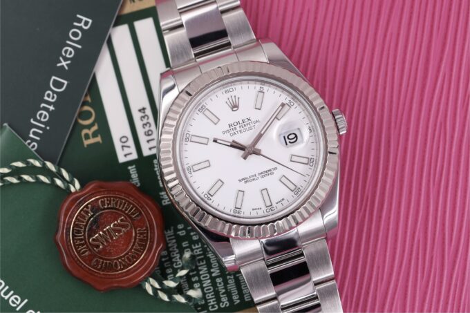 Rolex Datejust II 41 mm 116334 Full Set Astrua Set Excellent Condition