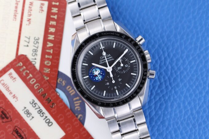 Omega Speedmaster Snoopy 3578.51 NEW with Stickers Full Set NOS