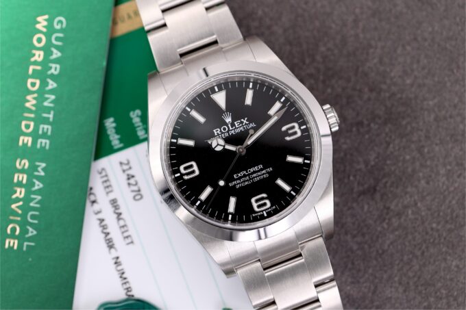 Rolex Explorer 214270 Full Set Excellent Condition