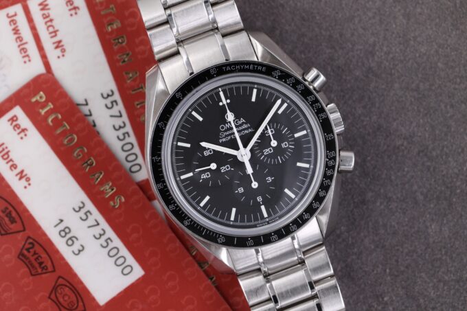 Omega Speedmaster Professional Moon watch 3573.50 Full Set Double Sapphire