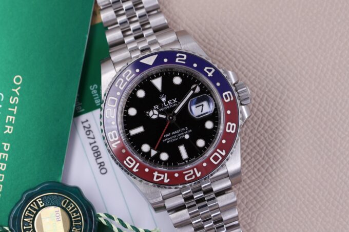 Rolex GMT-Master II 126710BLRO Full Set Excellent Condition