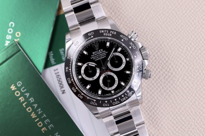 Rolex Daytona 116500LN Black Dial Full Set 2019