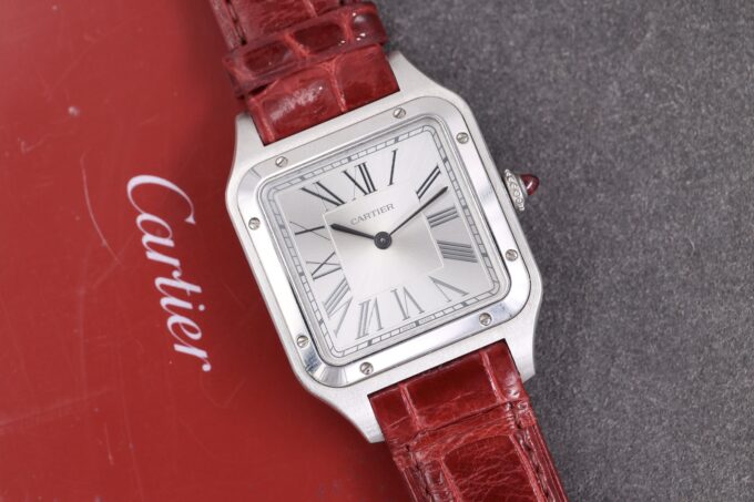 Cartier Santos Dumont Limited WGSA0034 Platinum Full Set Excellent Condition 2021