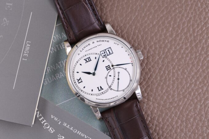 A. Lange & Söhne Lange 1 ref. 115.046 Full Set Excellent Condition