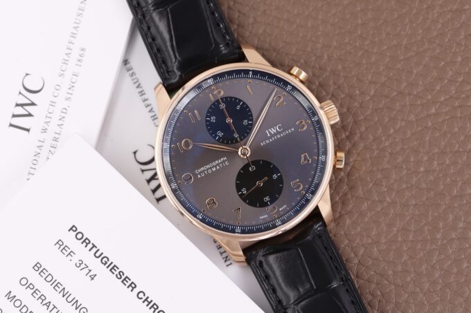 IWC Portuguese Chronograph IW371482 Full Set Excellent Condition 2013