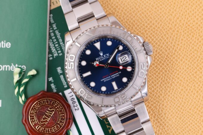 Rolex Yacht-Master 116622 Blue Dial Full Set 2012